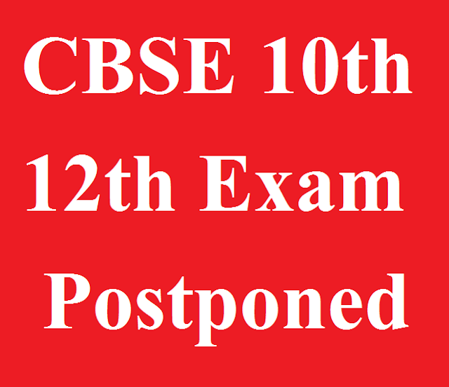 CBSE 10th 12th Exam Postponed after 31 March 2020