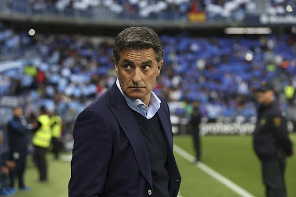 Míchel - Málaga -: "Creo que hemos tenido más ocasiones que la Real Sociedad"