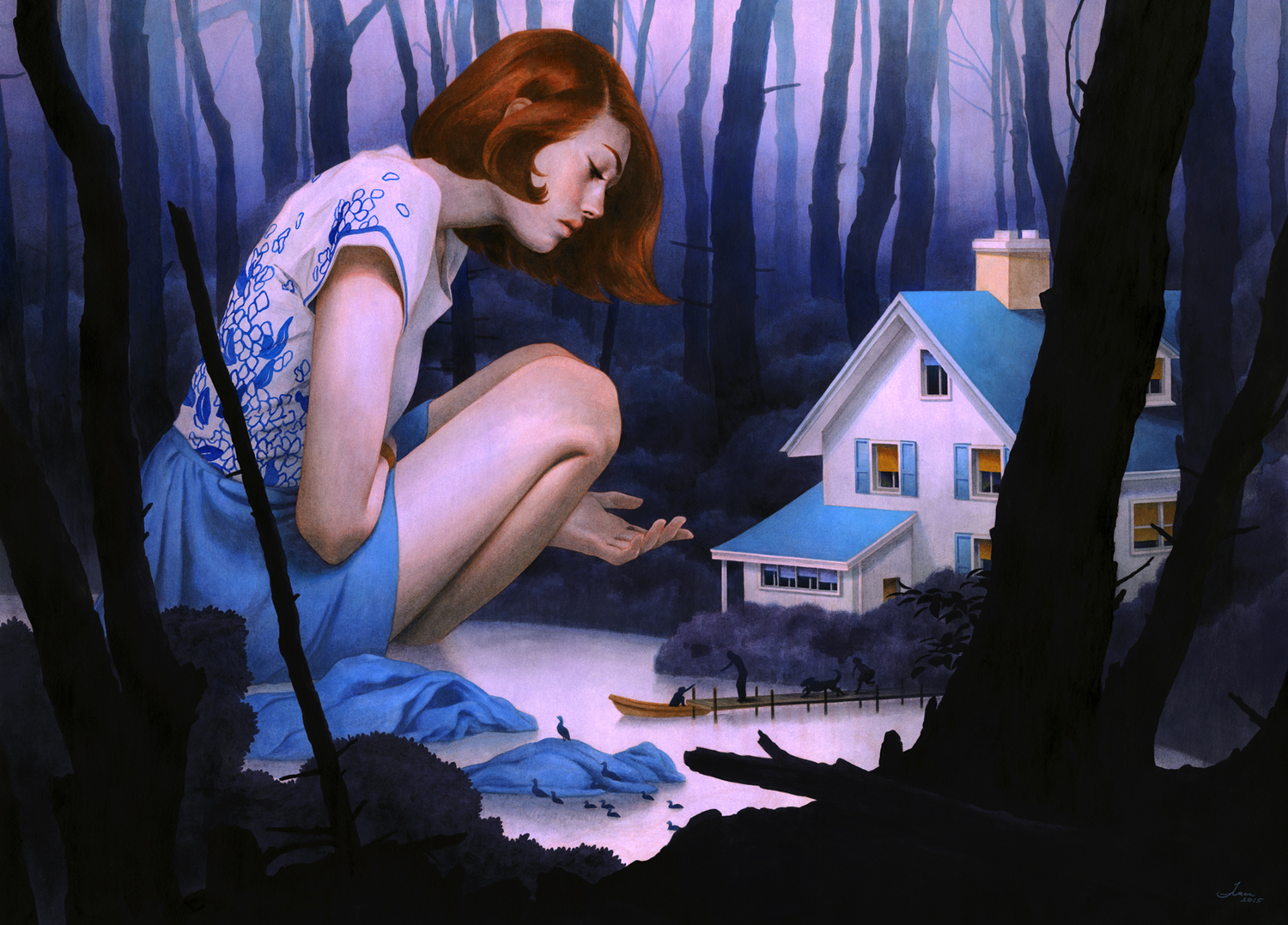 Paintings by Tran Nguyen 