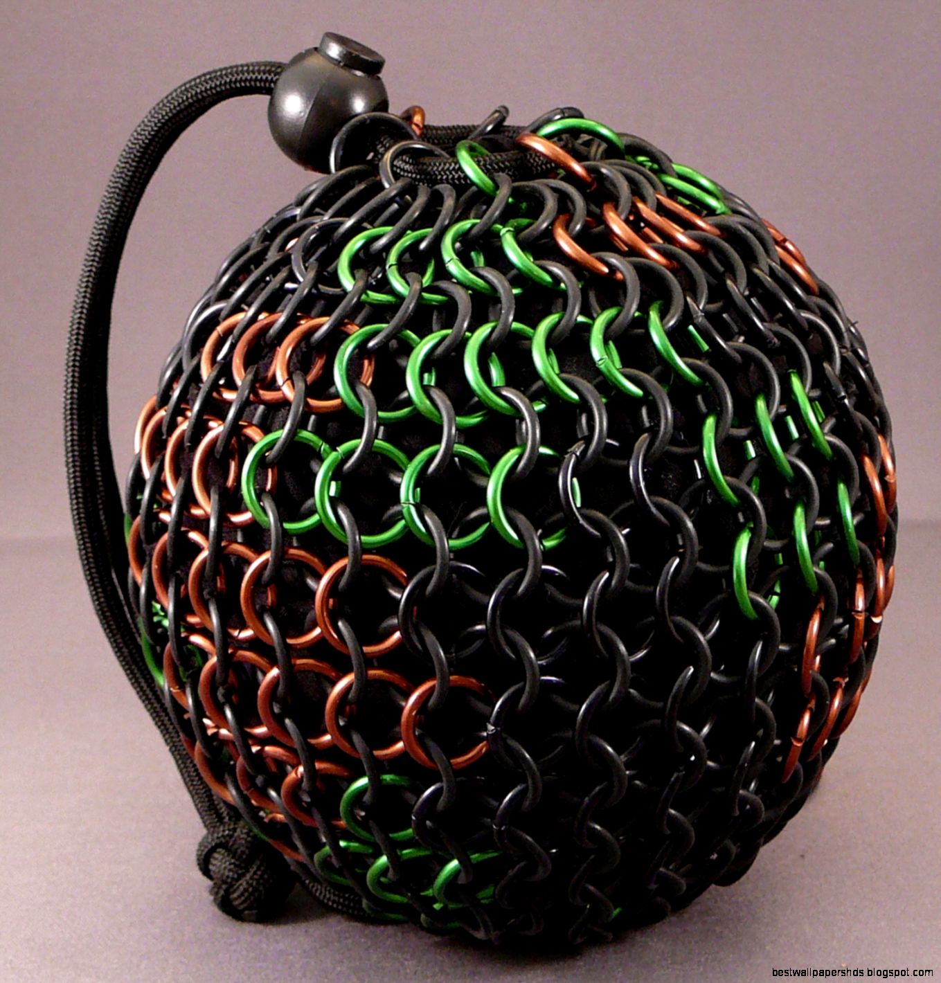 Chainmail Dice Bag