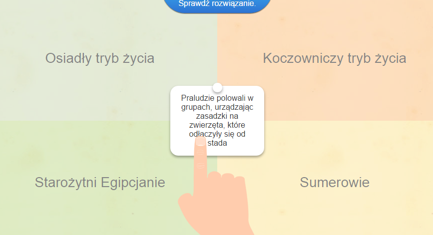 Portal Młodego Historyka: Pierwsze cywilizacje - zadanie dla klas czwartych