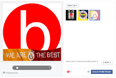 facebook gameface profil fotoğrafına resmine galatasaray gs takım kulüp logosu eklemek nasıl eklenir?
