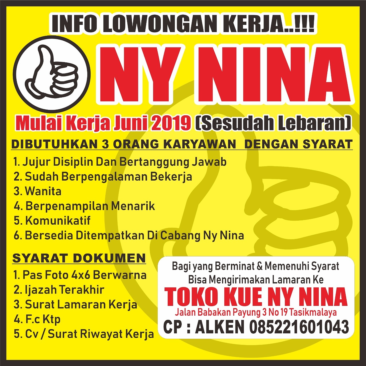 Lowongan Kerja Di Pabrik Roti
