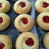 Thumb print jam cookies
