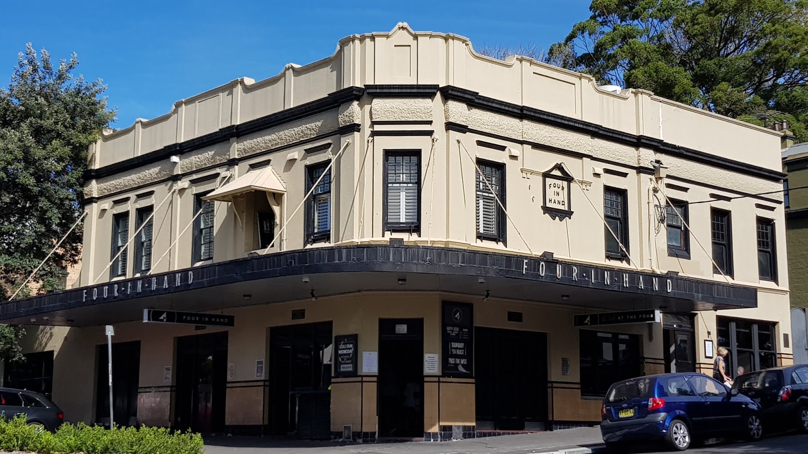 Sydney City and Suburbs Paddington, Four in Hand Hotel