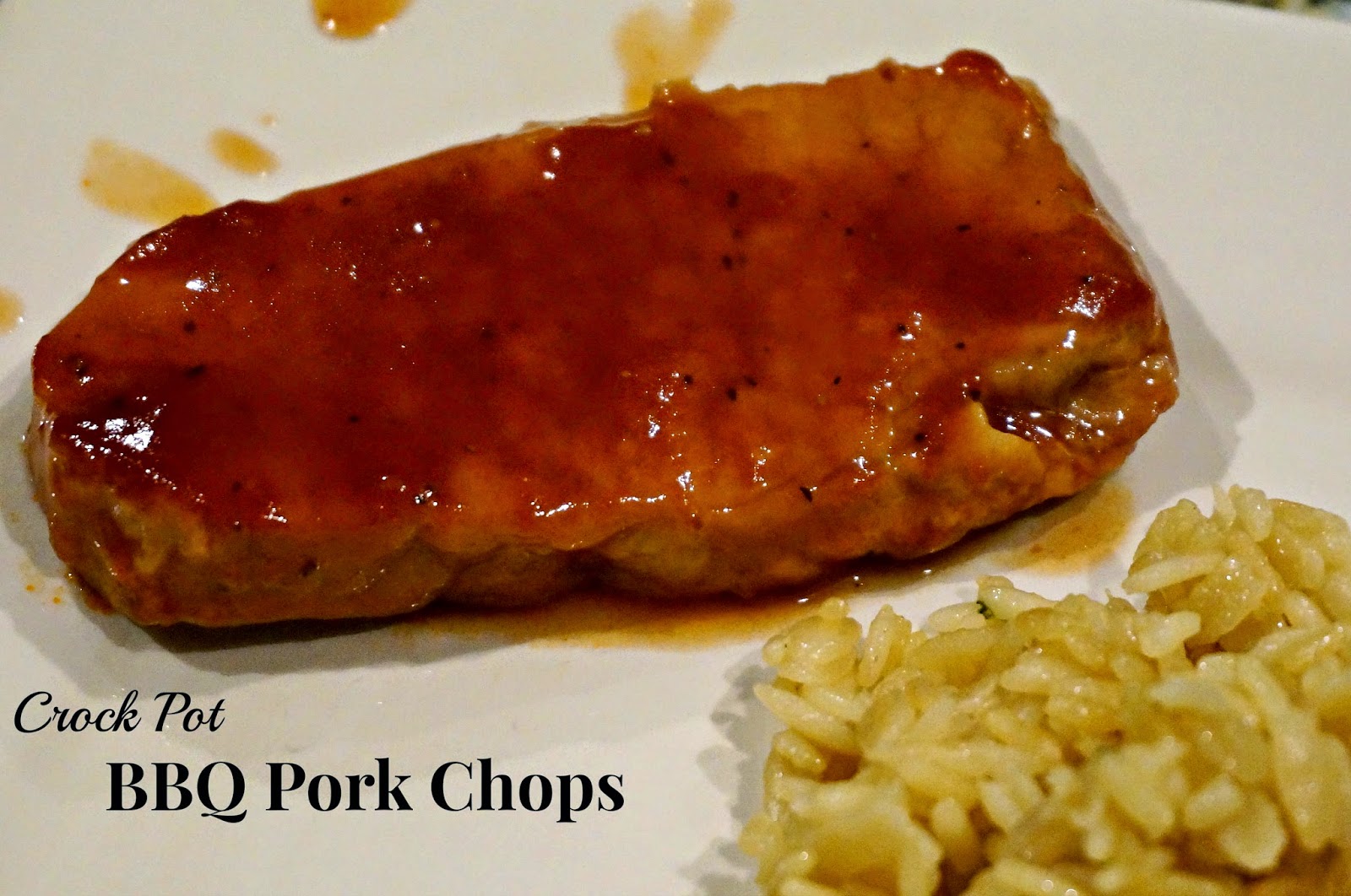 A Pinch of Chaos: Crock Pot BBQ Pork Chops