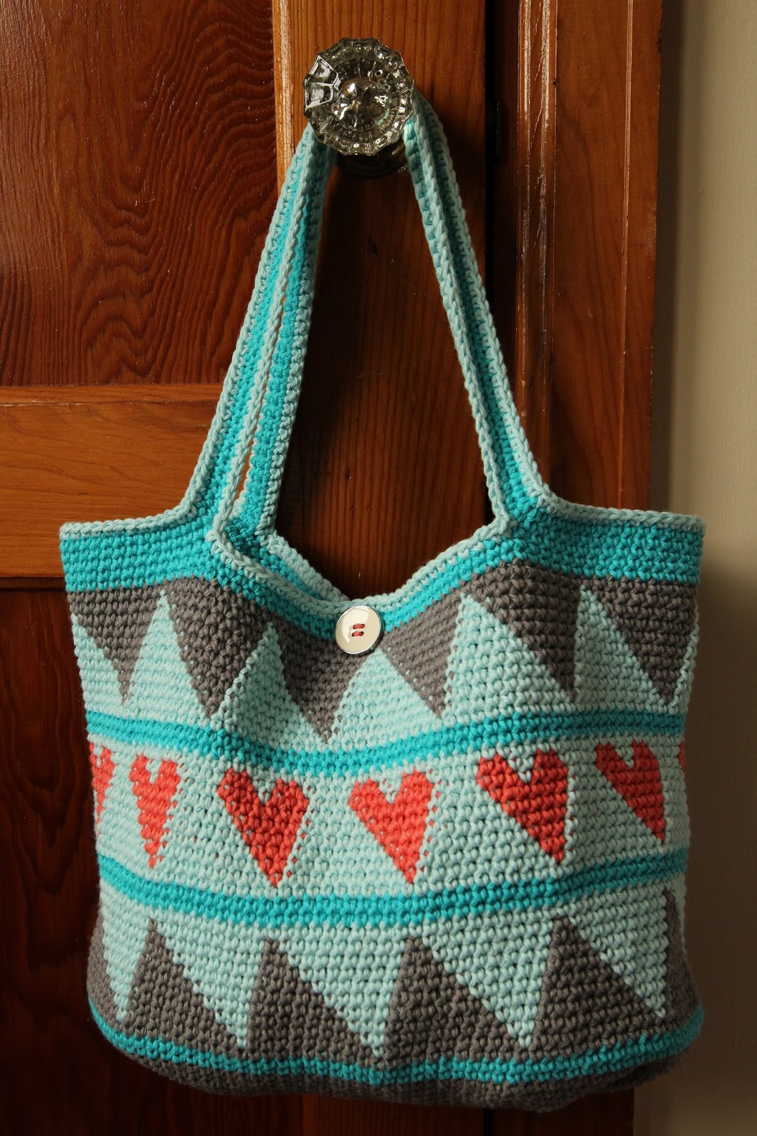 Megan's Crochet Patterns and Creations: Simple Crochet Tote
