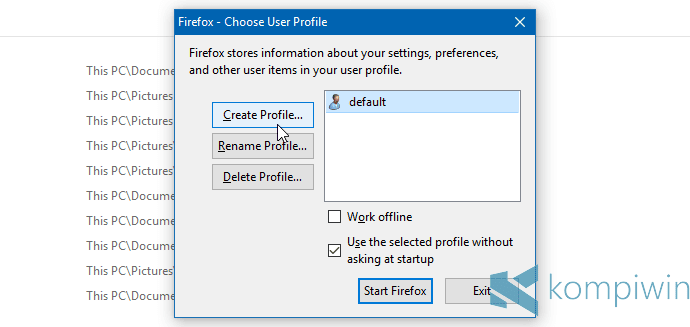 Cara Login Lebih Dari Satu Akun yang Berbeda ke Satu Website yang Sama secara Bersamaan di Firefox 12
