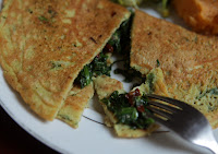 Omelete de Grão-de-Bico (vegana)