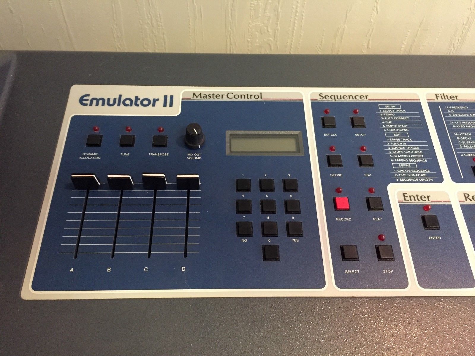 MATRIXSYNTH EMU Emulator II Vintage Synthesizer w/ Disks & Chips