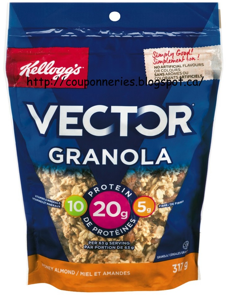 Coupons et Circulaires 1 sur VECTOR Granola