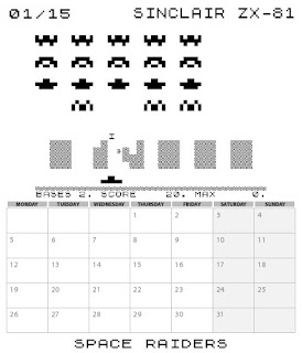 Sunteam: Calendario ZX-81 2015