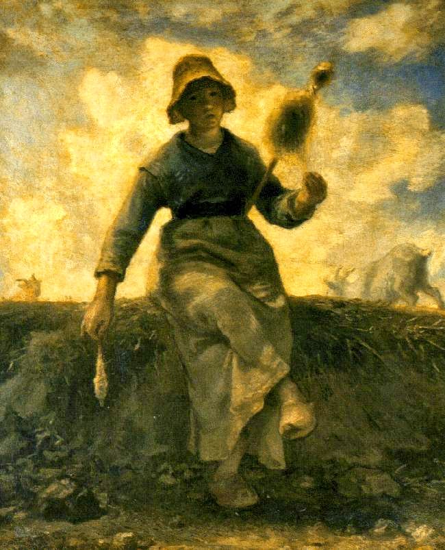 Millet, JeanFrancois e suas principais pinturas Realismo Pinturas