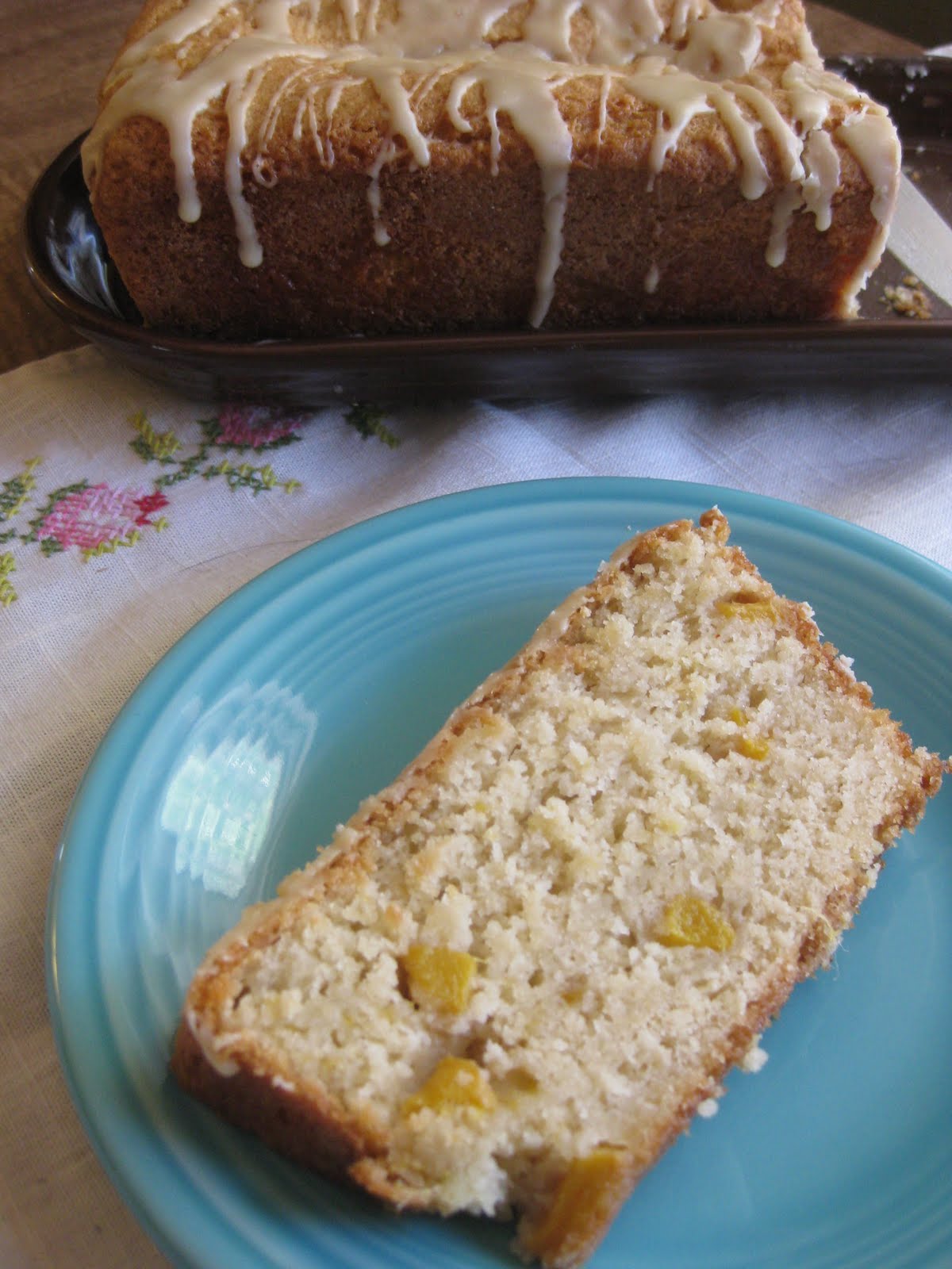 Food Snobbery is my Hobbery Mango Ginger Pound Cake (GF)