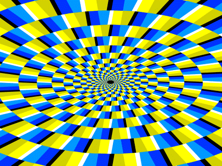 ilusiones opticas, movimiento, remolino, efectos visuales, ilusiones ópticas