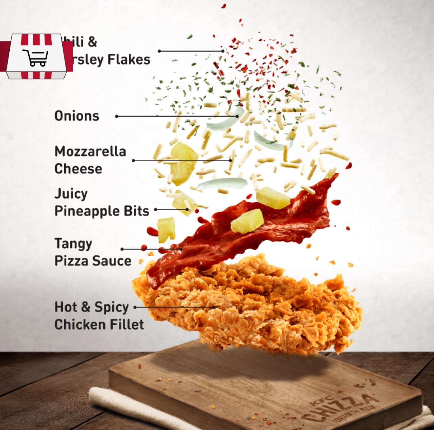 KFC Chizza Chicken x Pizza