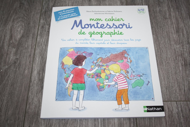 Mon cahier Montessori de géographie : présentation et avis
