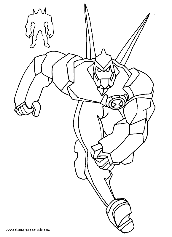 Ben 10 Coloring Pages: Best Ben 10 Coloring Pages
