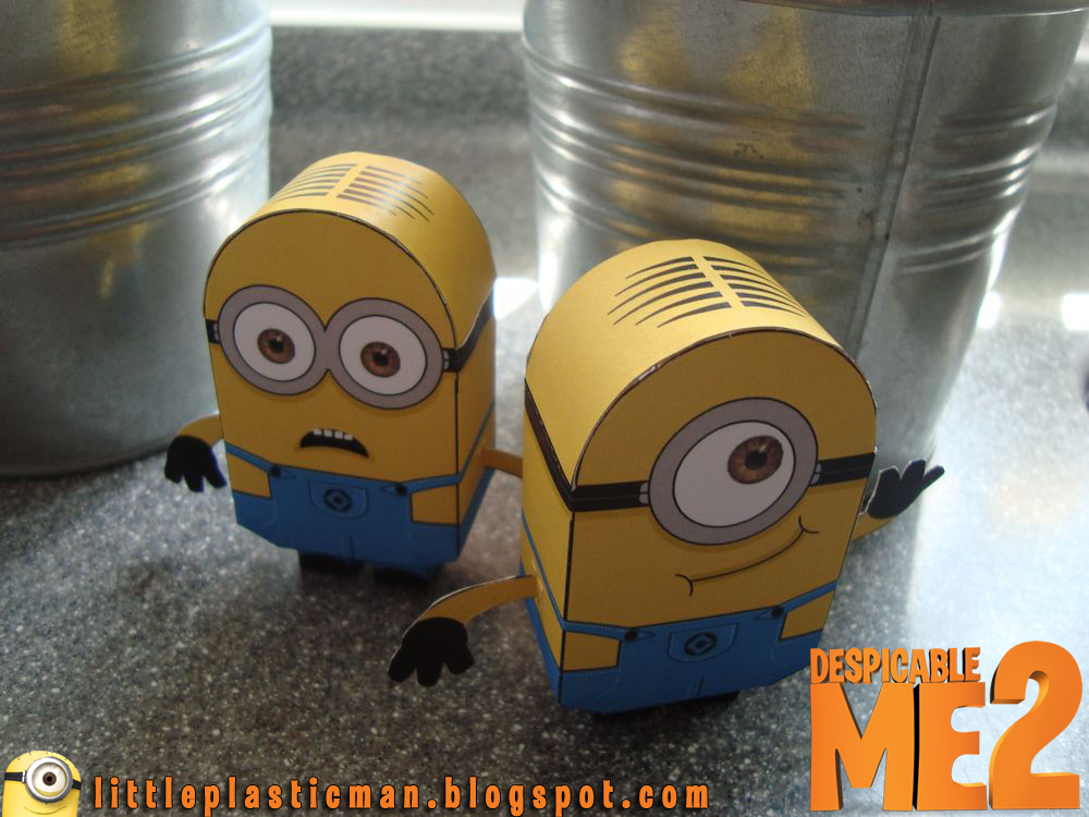 Minions Paper Toy