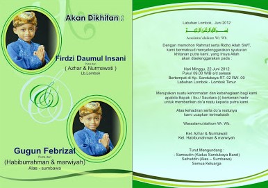 Undangan khitanan coreldraw gratis Undangan khitanan coreldraw gratis