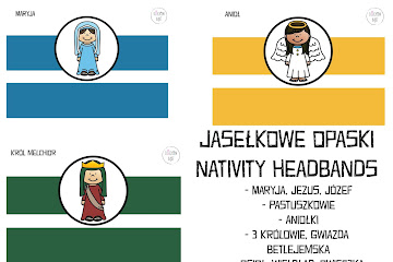 Jasełkowe opaski Nativity headbands - Czytaj więcej »