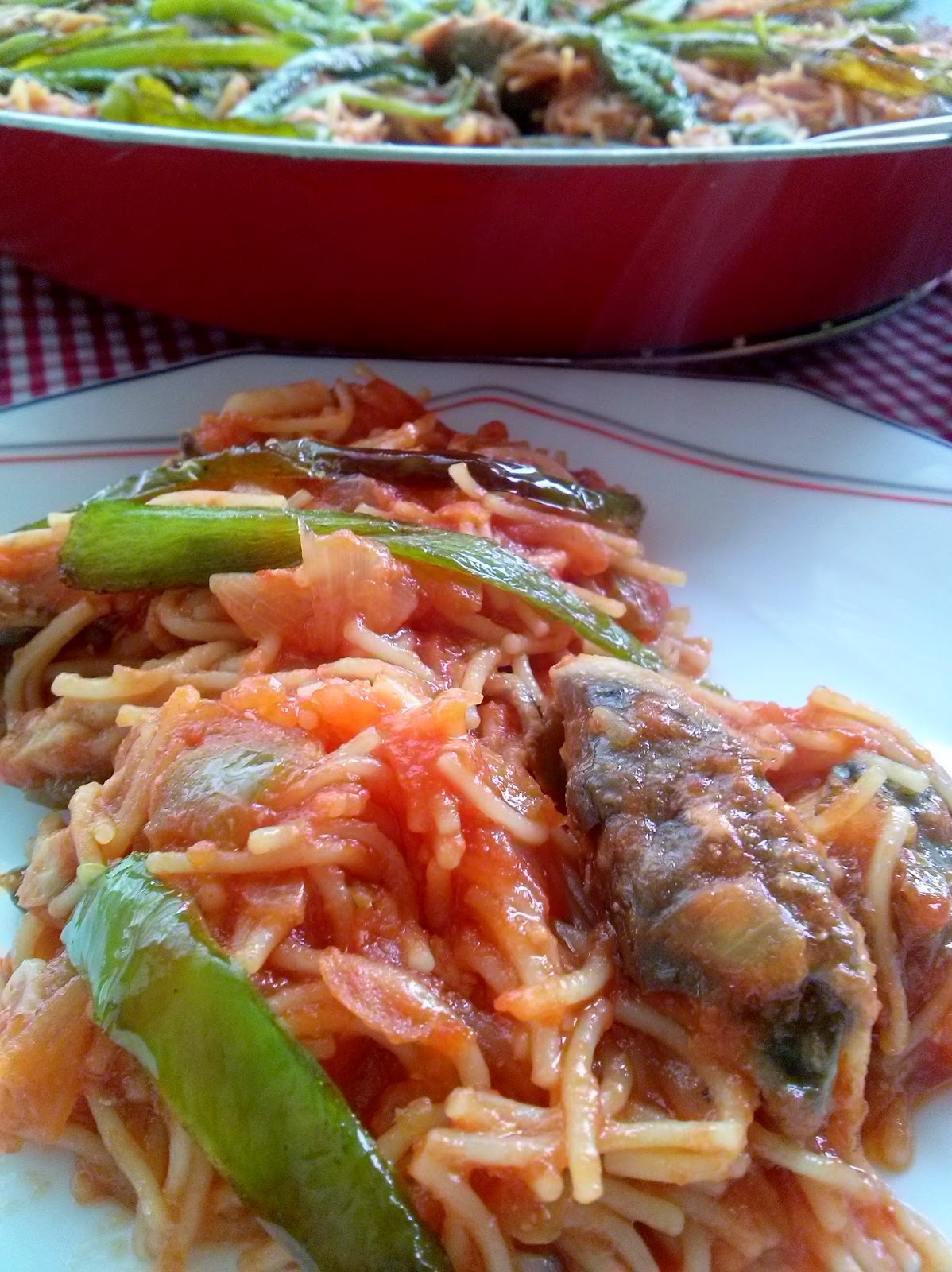 Fideos Con Caballas Para Mi Abuelo
