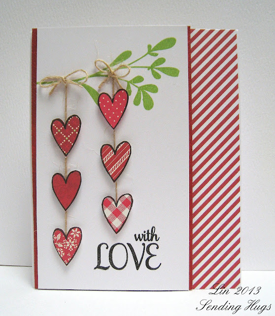 Valentine's Craft, Branch love card