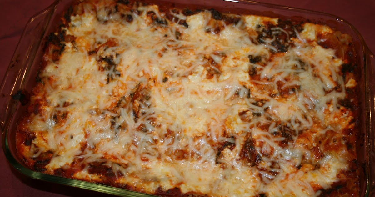 Cooking Mommy Gluten Free Spinach Lasagna