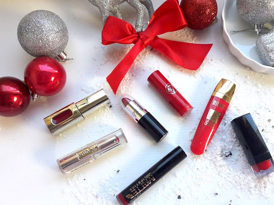 The perfect red lipstick for Christmas day