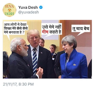 Congress 'Yuva Desh' mocks PM Modi