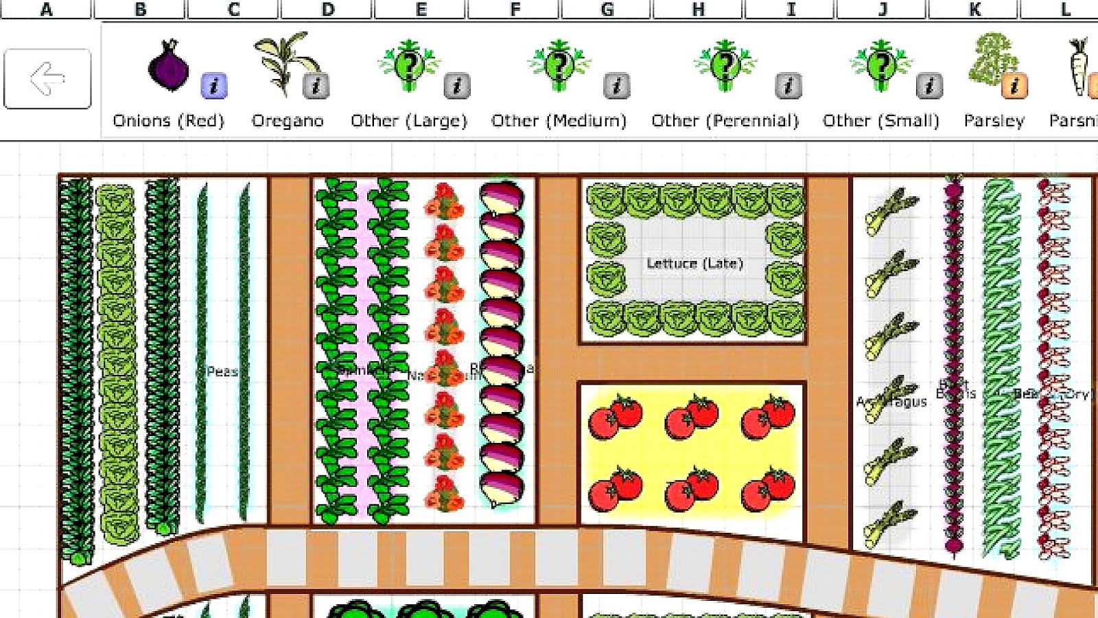 Vegetable Garden Layout Design Printable Image To U