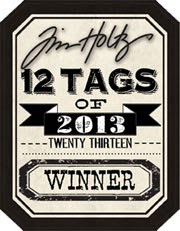Winner Tim Holtz 12 Tags of 2013