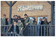 Il Presidente Tedesco Merkel in visita in Kosovo-"Villaggio Italia"