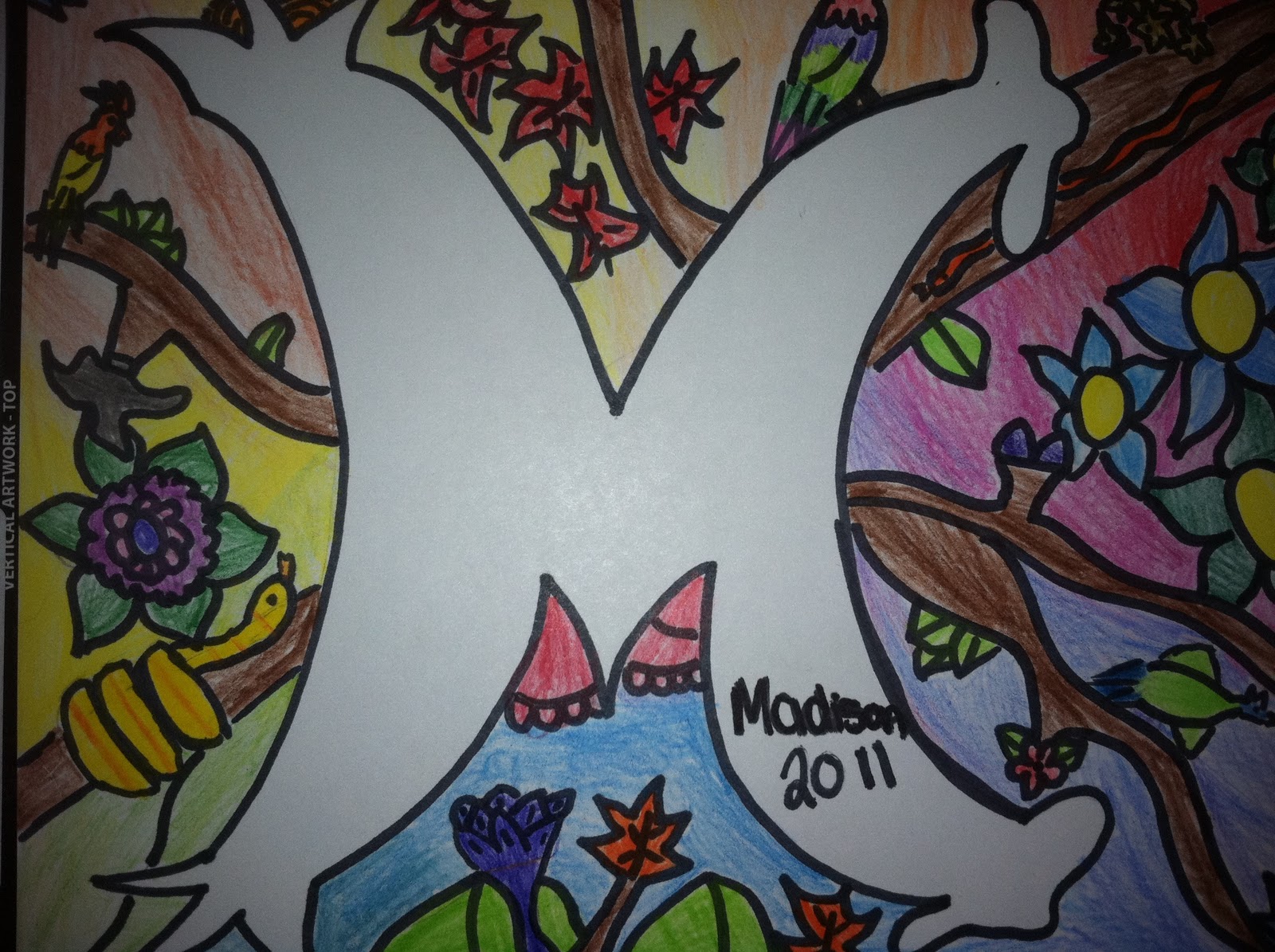 Brightest Crayon In The Box Illuminated Letter