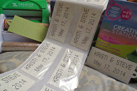 Showers Of Happiness http://dragonflyandlilypads.blogspot.com Xyron Creative Station, Gift Tags, Xyron Adhesive Cartridge