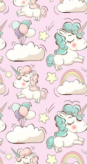 Imágenes de Unicornios kawaii fondos para celular whatsapp tiernos