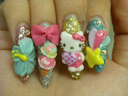 nail crazy designs nails decoration japanese finger manicure cool weird extreme fingernails pretty cray fun