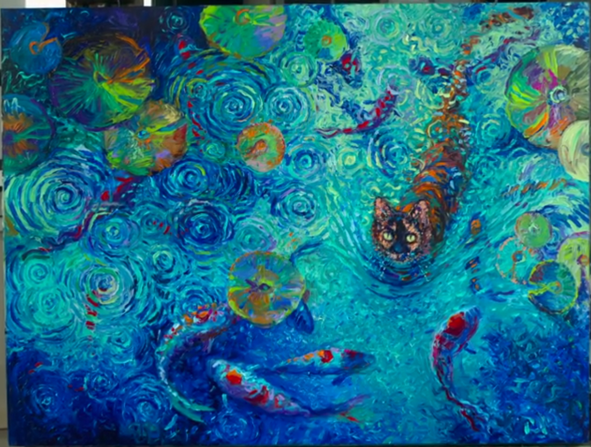 Tutte le mie news Iris Scott L'arte del Finger Painting