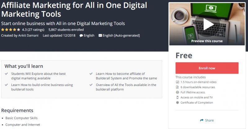 40 Best Affiliate Marketing Courses – Updated 2019