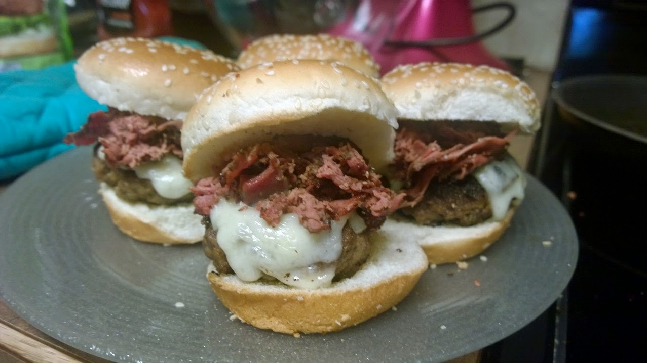 Homemade Crown Burgers