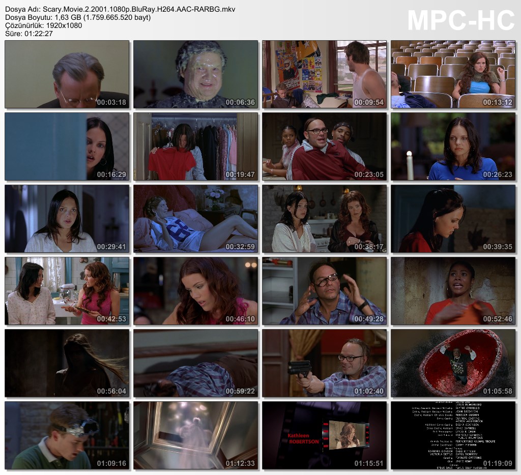 NOSTALJİ FİLM SEVENLER Korkunç Bir Film 2 Scary Movie 2 2001