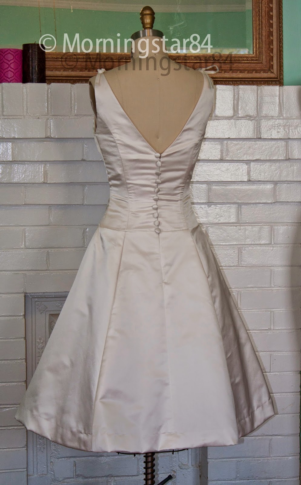 Sabrina Dress - Cote White