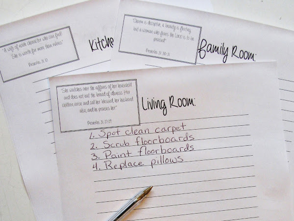 Spring Cleaning & Repair Organization - Plus FREE Printable Notebook Pages