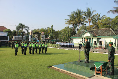 KODIM SRAGEN TERIMA 10 ORANG ANGGOTA BARU