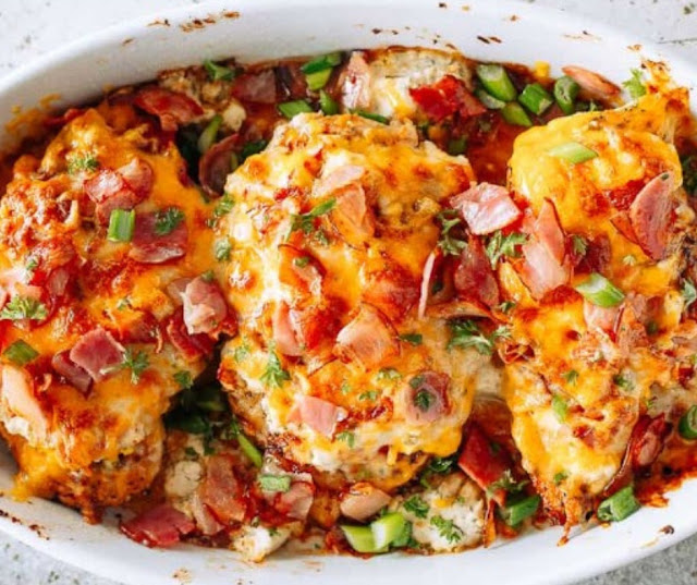 Baked Crack Chicken Breasts Baked Crack Chicken Breasts
