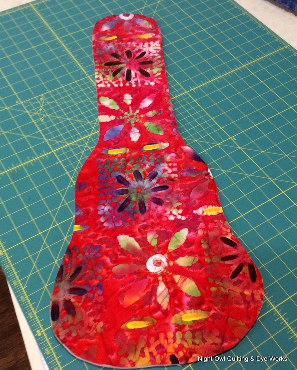 Night Owl Quilting & Dye Works Ukulele Case