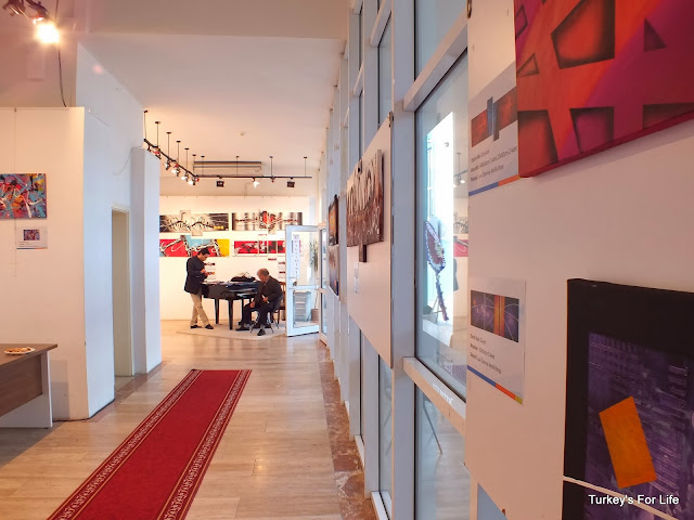 Alkan Çuhadar Art Exhibit, Fethiye Culture Centre