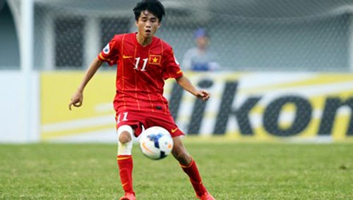 Tuyển thủ U19 Việt Nam lọt vào top sao trẻ thế giới 2014
