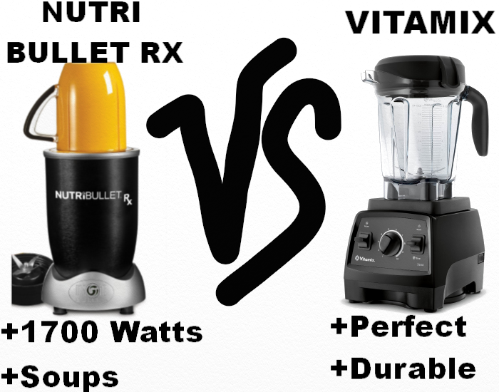 Vegan Kitchen Appliances NutriBullet Rx vs Vitamix Blender