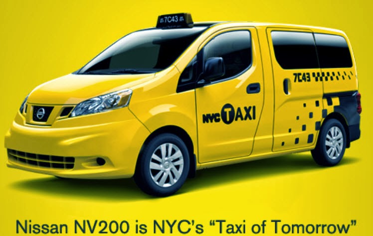 Nissan airport taxicab #7